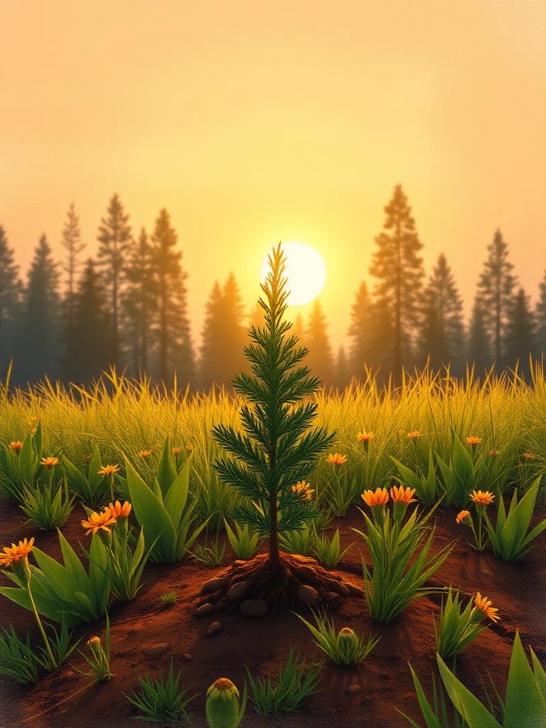 First sapling